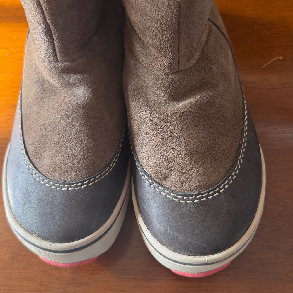 Sorel Winter Boots Women’s 6.5 Suede Waterproof fur lined - Picture 4 of 10
